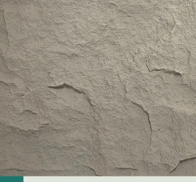 Volcanic Rock Origami White polyurethane stone